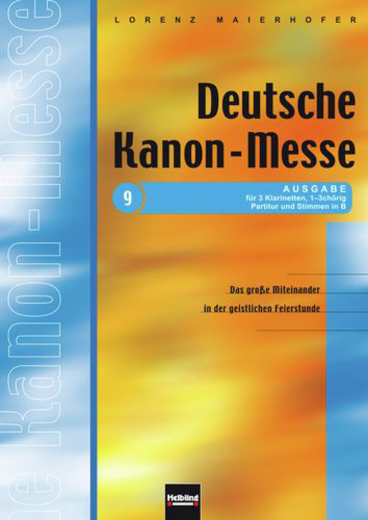Deutsche Kanon-Messe Nr. 9