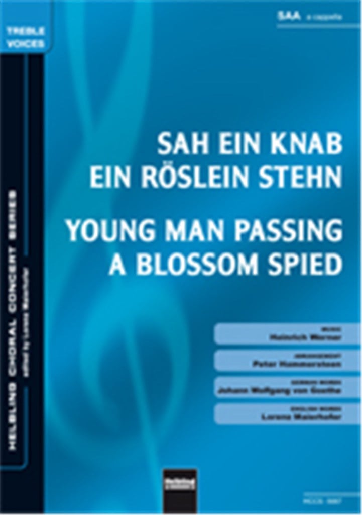 Young man passing a blossom spied/Sah ein Knab