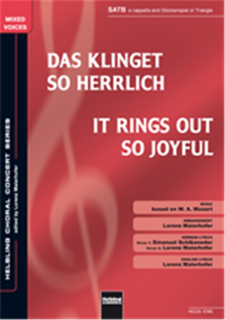 Das klinget so herrlich/It rings out so joyful