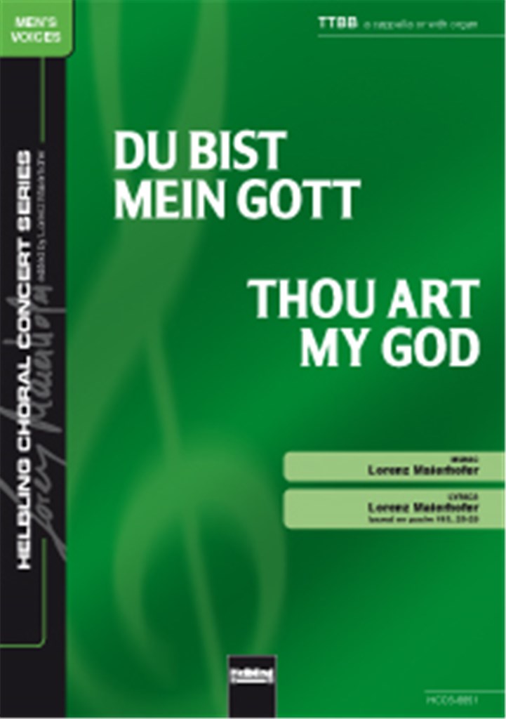 Thou art my God / Du bist mein Gott