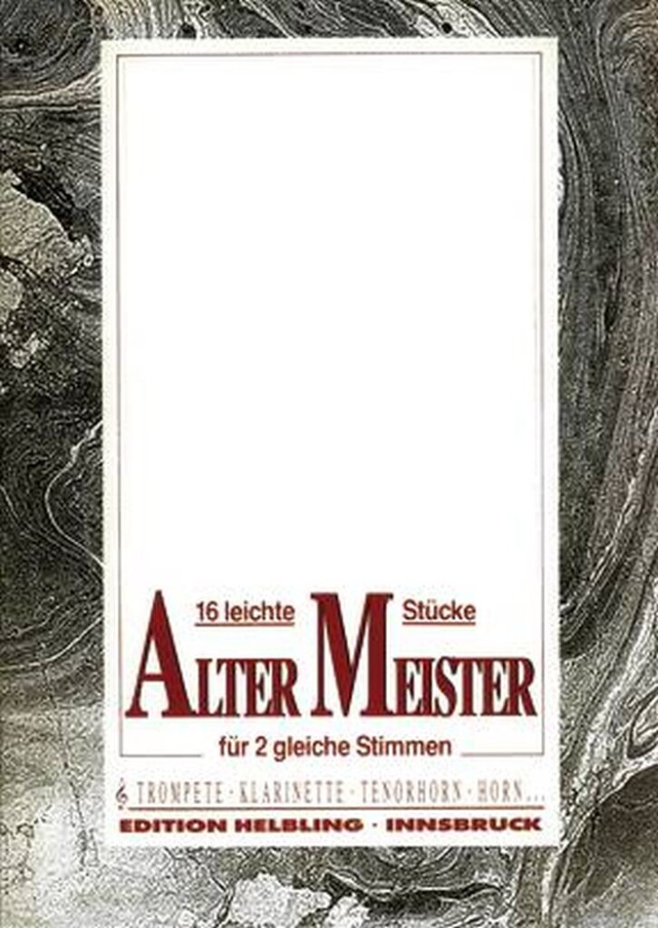16 Leichte Stücke Alter Meister