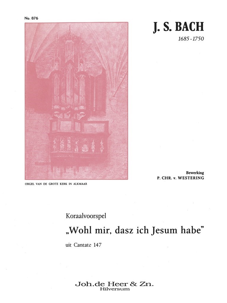 Wohl Mir Dasz Ich Jesum Habe