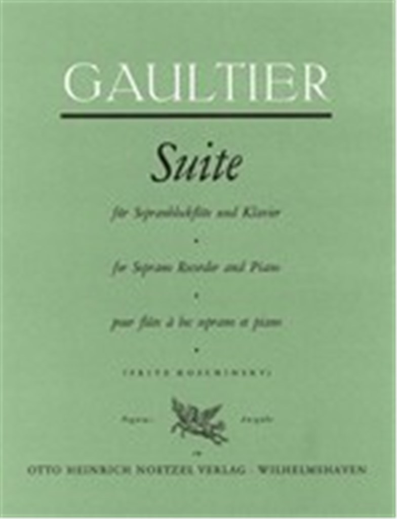 Suite für Sopranblockflöte und Klavier