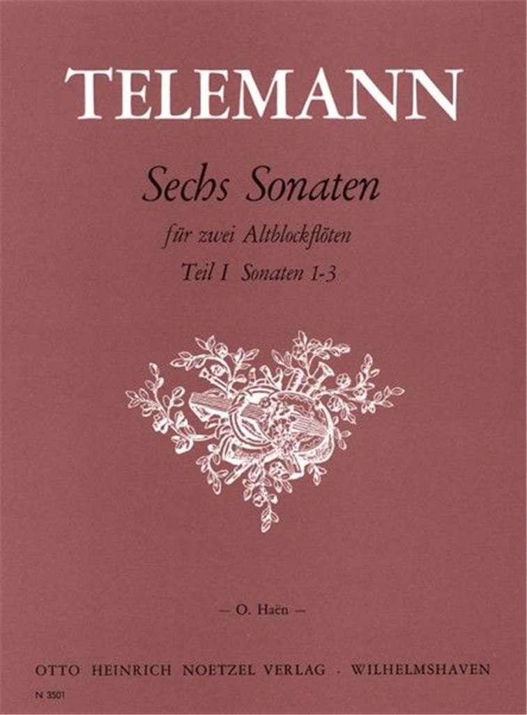 Sechs Sonaten Teil 1