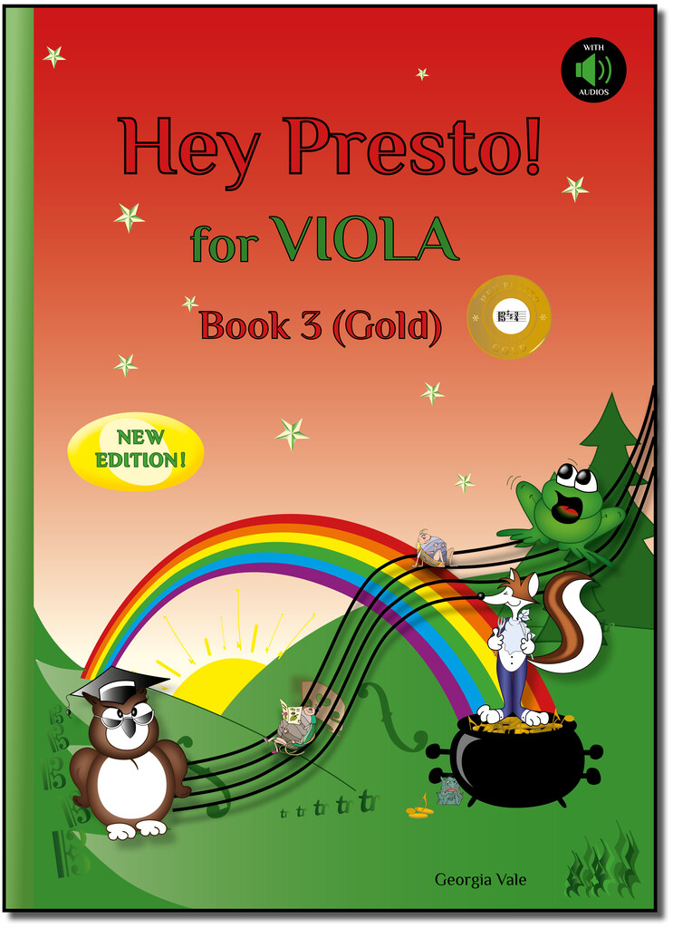 Hey Presto For Viola Book 3 Gold