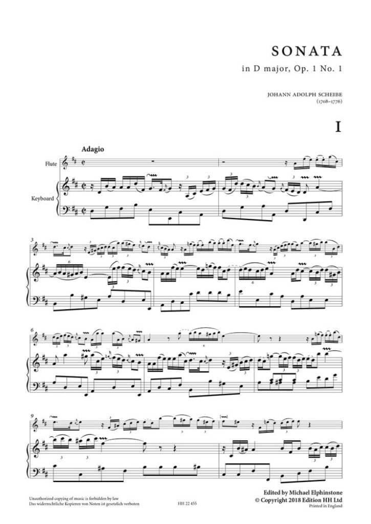 Three Sonatas Op.1