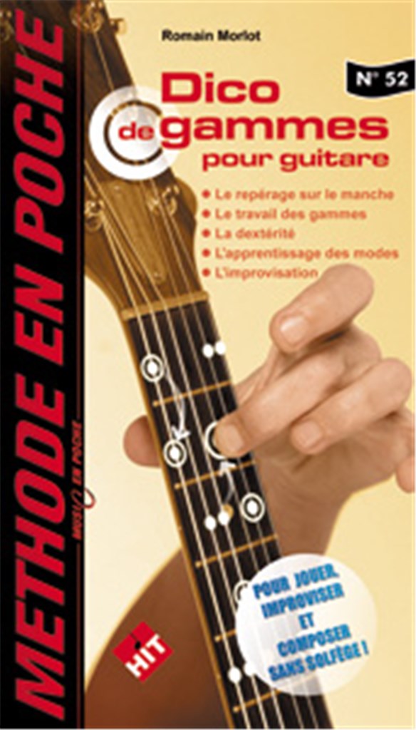 Méthode en Poche Dico de Gammes pour Guitare