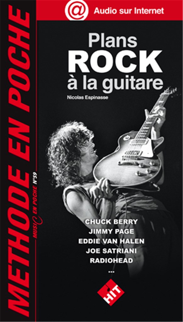 Méthode en Poche Plans Rock à la Guitare