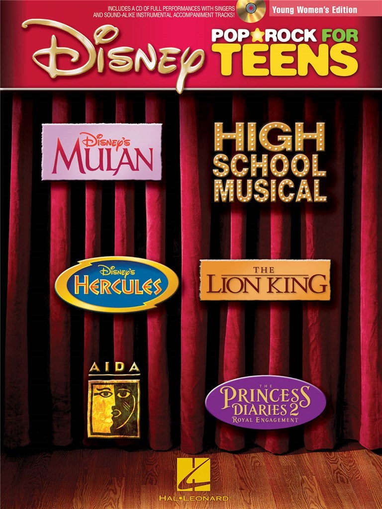 Disney Pop and Rock for Teens