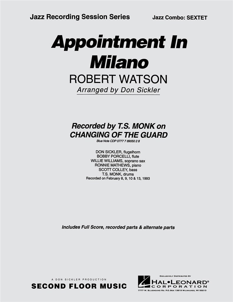 Appointment in Milano Sextet