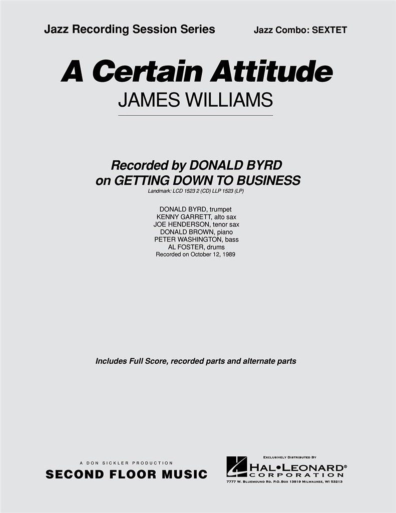 A Certain Attitude