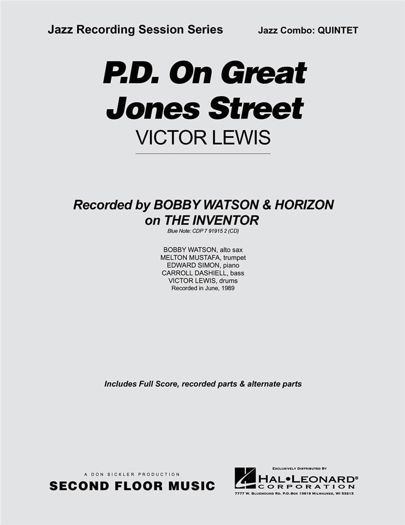 P.D. on Great Jones Street