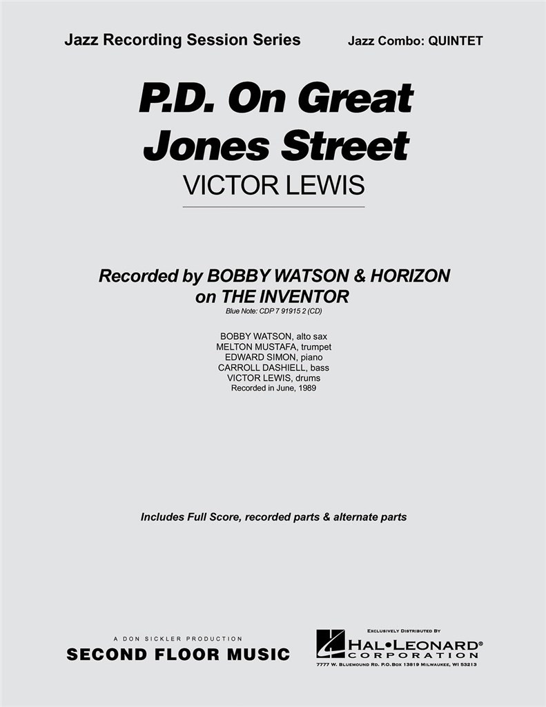 P.D. on Great Jones Street