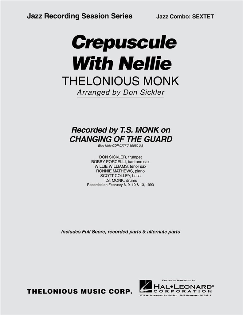 Crepuscule with Nellie