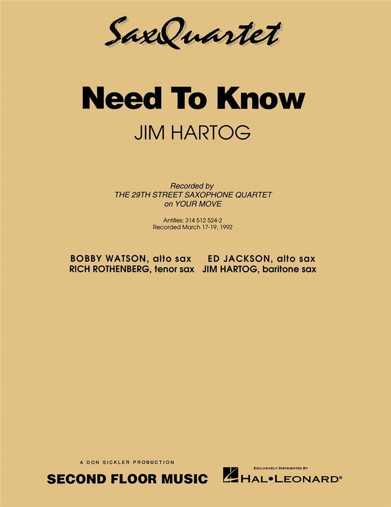 Need to Know