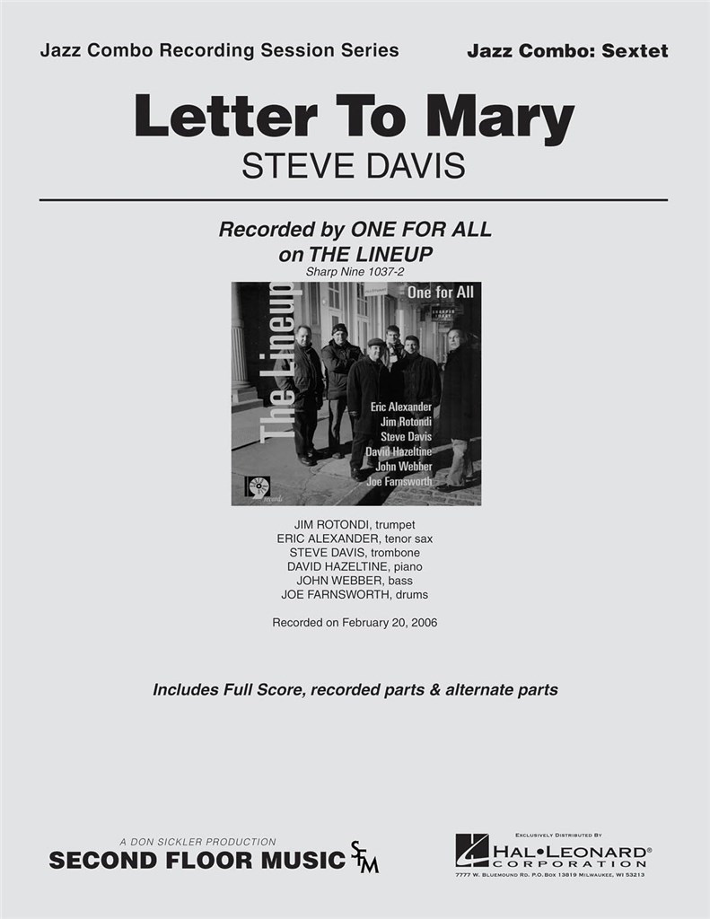 Letter to Mary