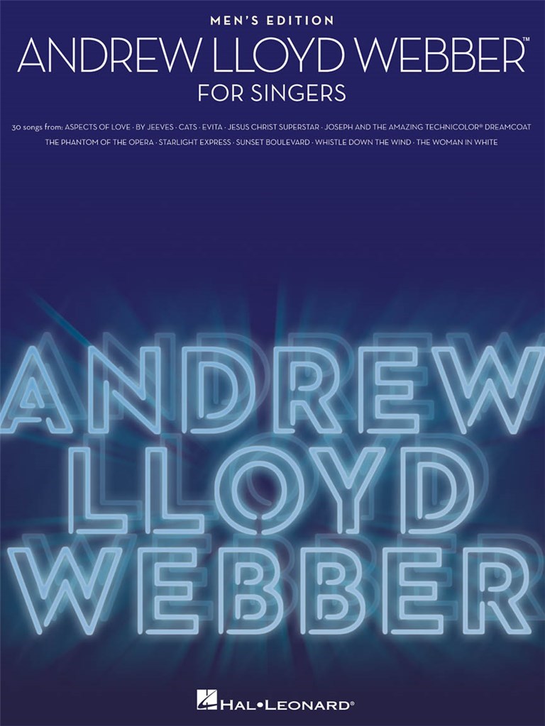 Andrew Lloyd Webber For Singers: 30 Songs