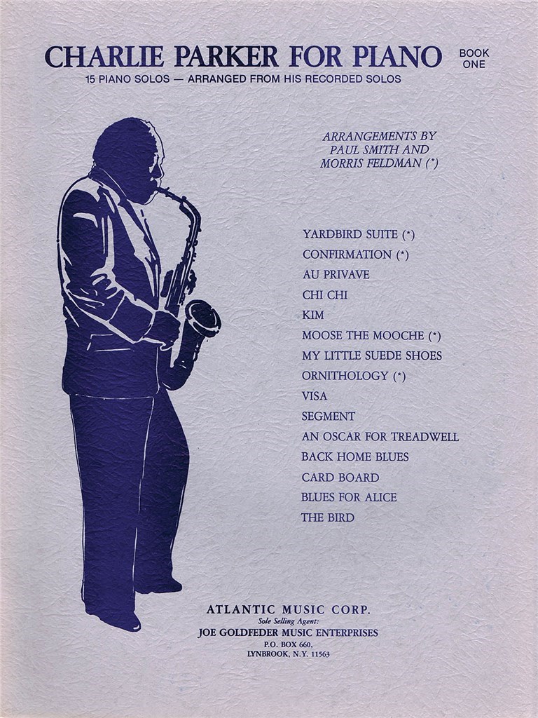 Charlie Parker For Piano - Book 1