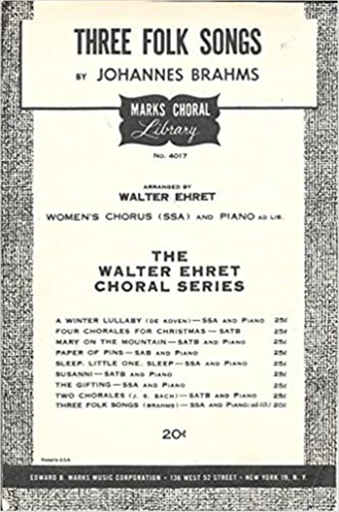 Three Folk Songs Collection