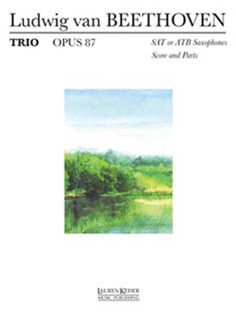 Trio Op. 87 (SAT or ATB)