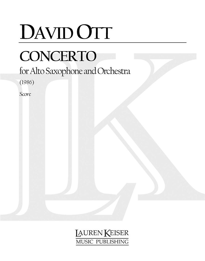 Saxophone Concerto