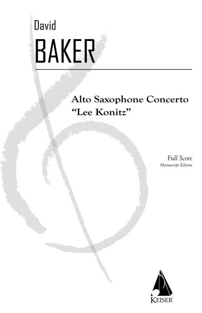 Alto Saxophone Concerto