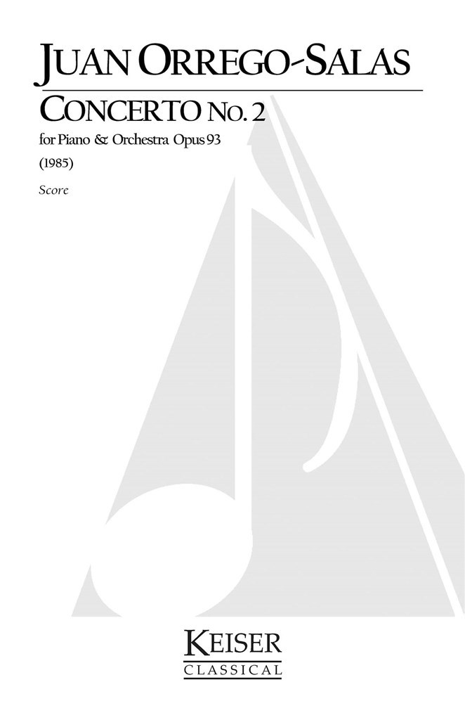 Piano Concerto No. 2, Op. 93