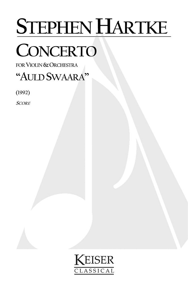 Concerto for Violin and Orchestra