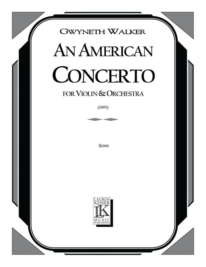 An American Concerto for Violin and Orchestra