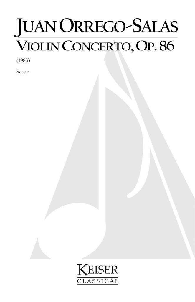 Violin Concerto, Op. 86