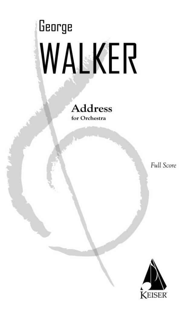 Address for Orchestra