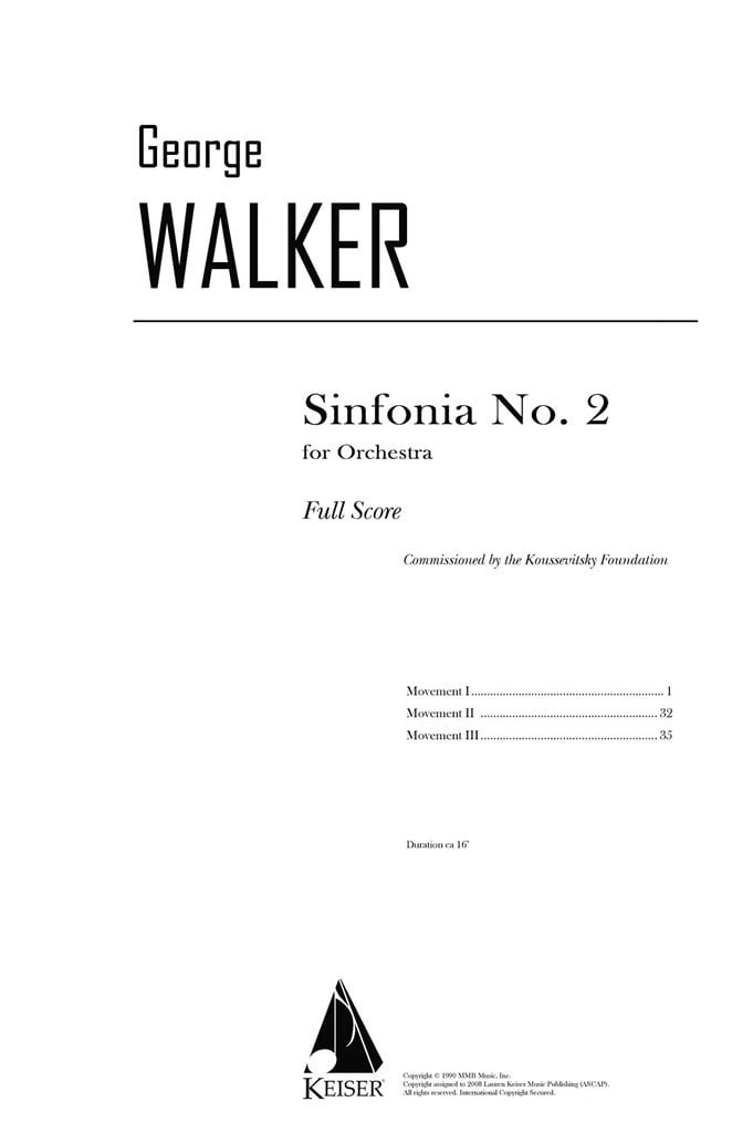 Sinfonia No. 2