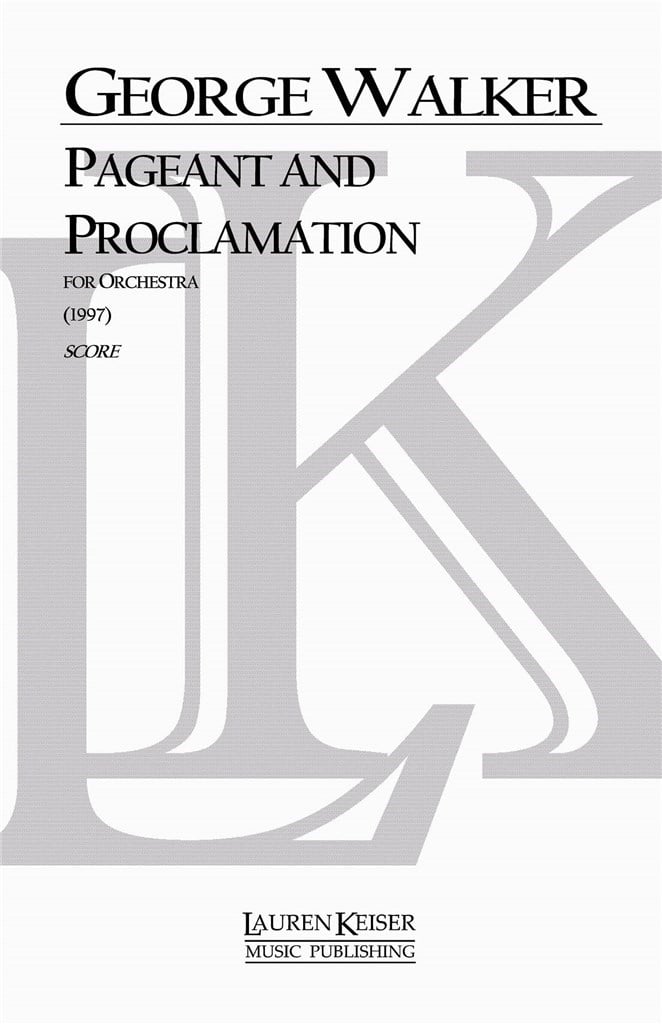 Pageant and Proclamation