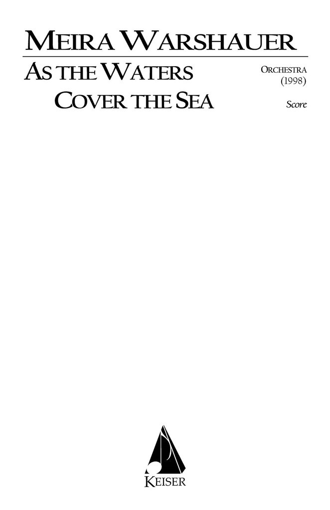 As the Waters Cover the Sea: A Tribute to Mozart