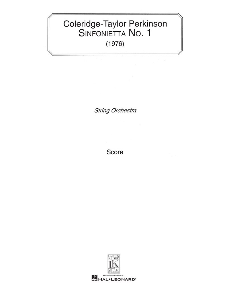 Sinfonietta No. 1