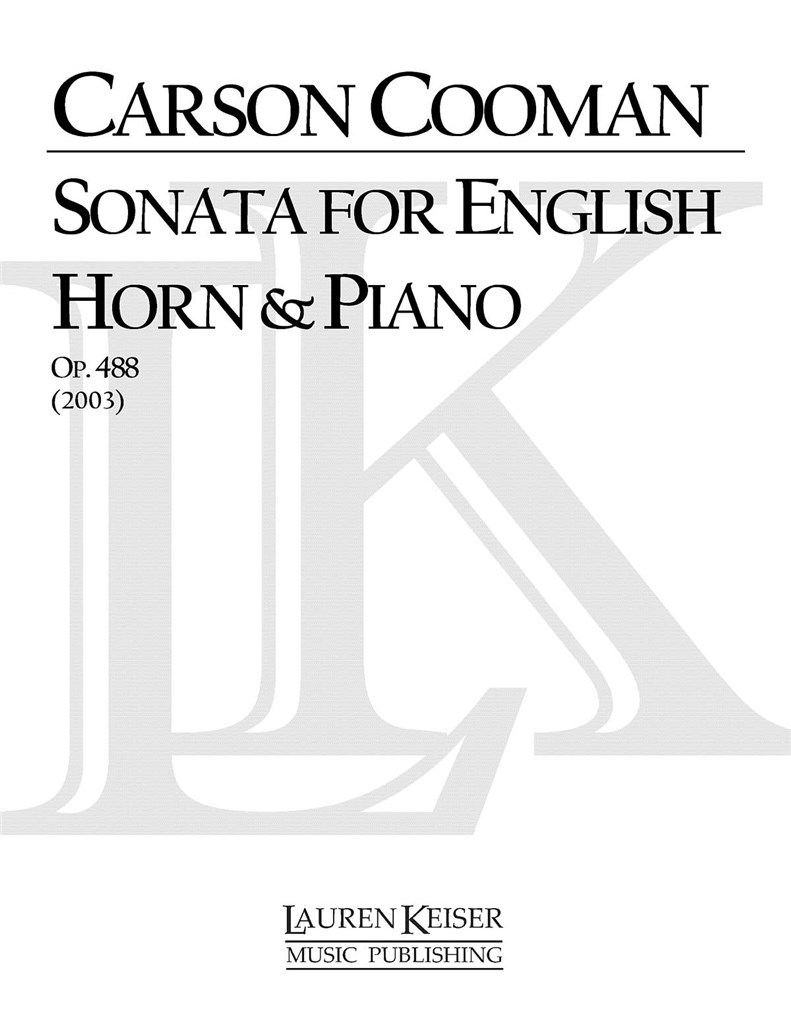 Sonata for English Horn and Piano