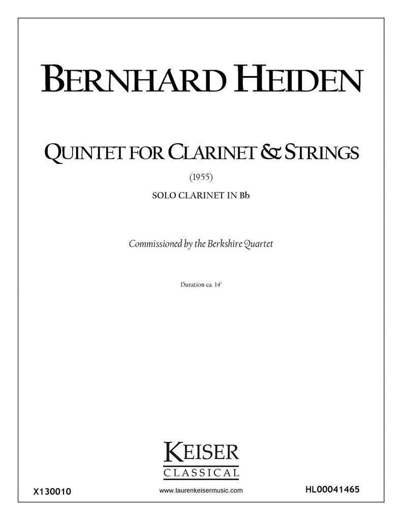 Clarinet Quintet