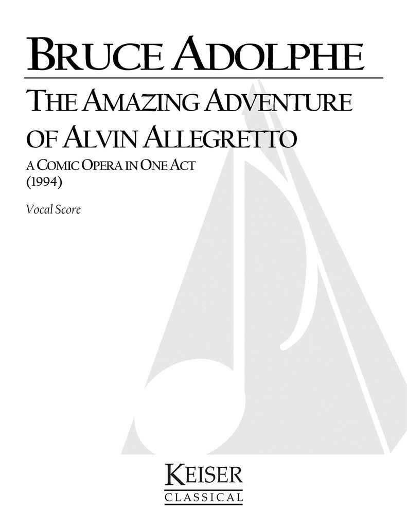 The Amazing Adventure of Alvin Allegretto