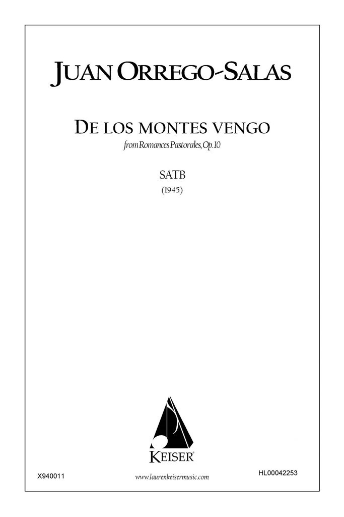 De Los Montes Vengo