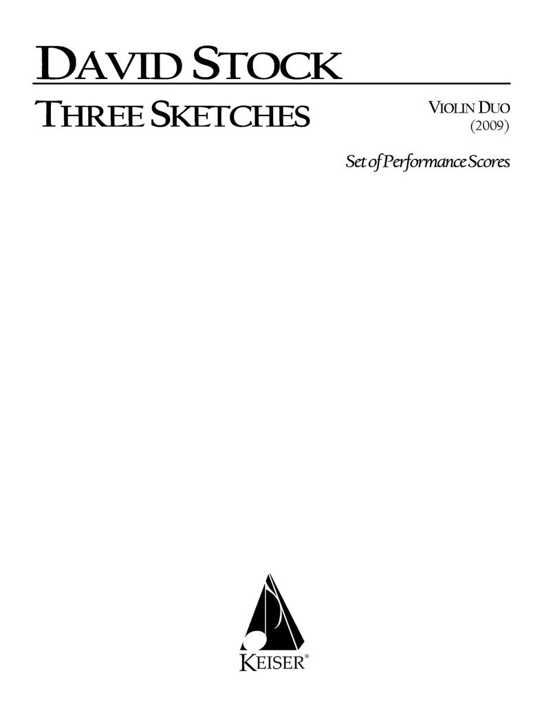 3 Sketches for Vioin Duo