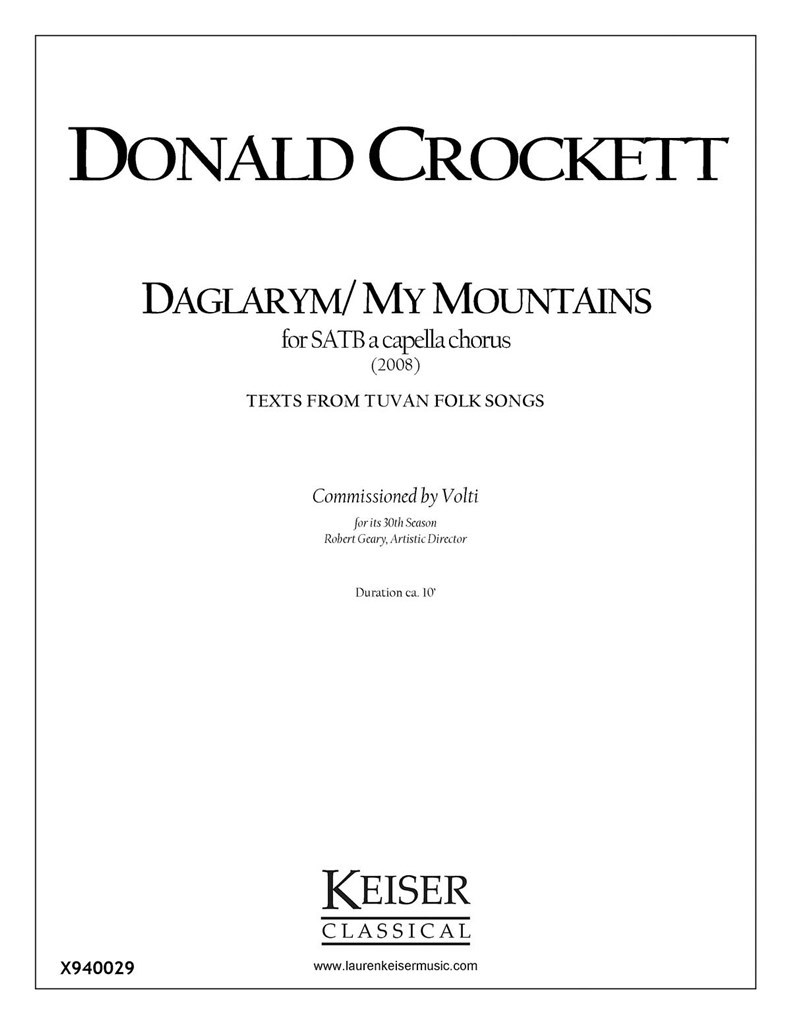 Daglarym/My Mountains