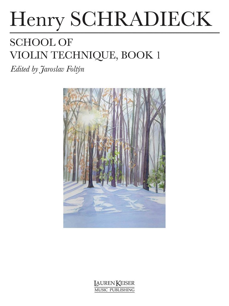 School of Violin Technique - book 1