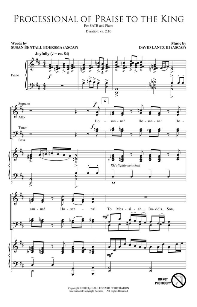 Processional of Praise to the King