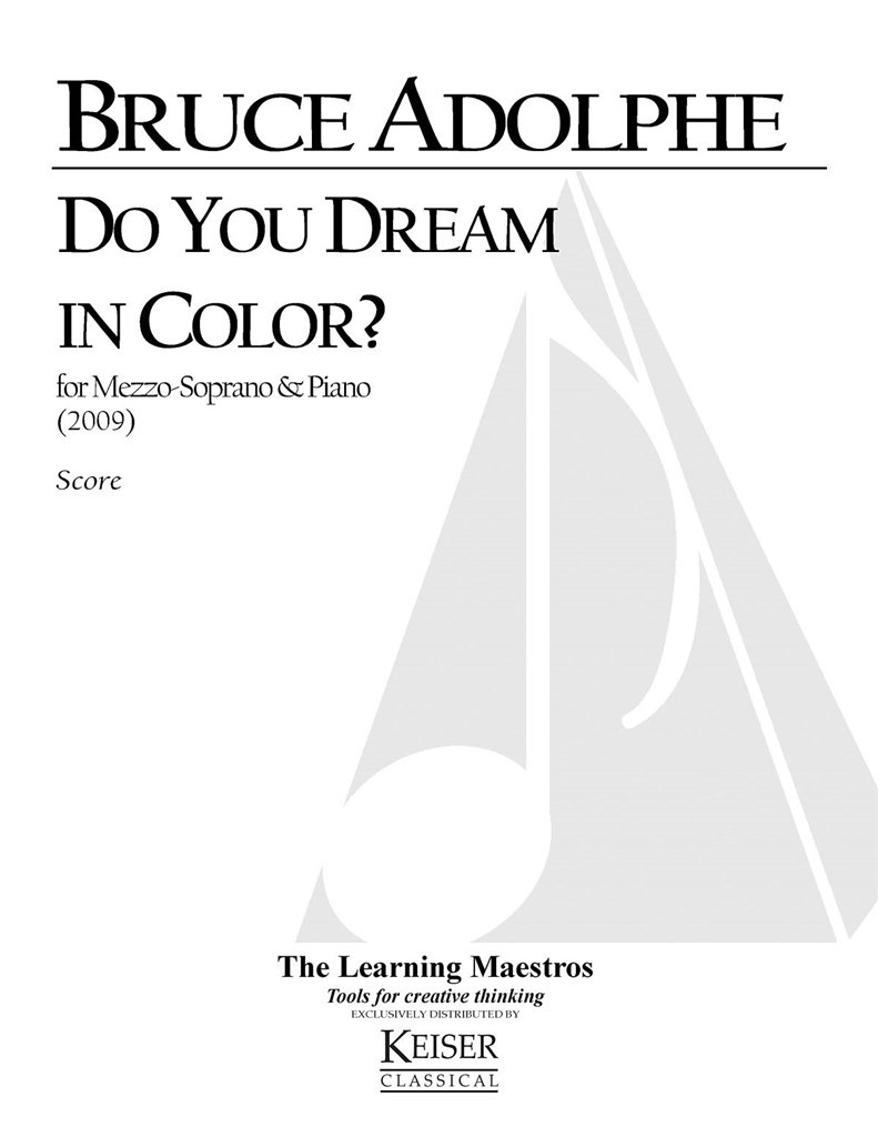 Do You Dream in Color