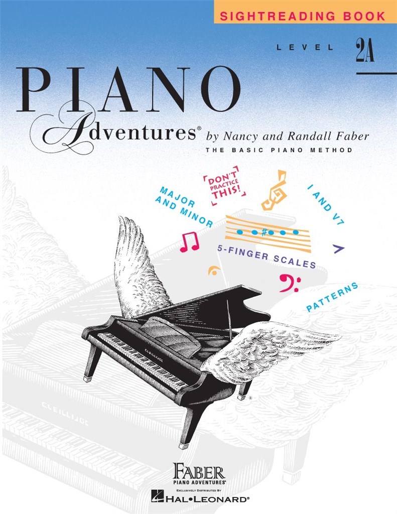 Piano Adventures Level 2A -  Sightreading Book
