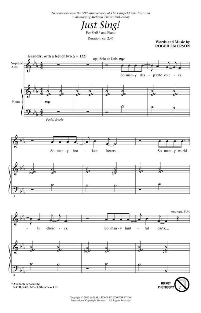 Just Sing!