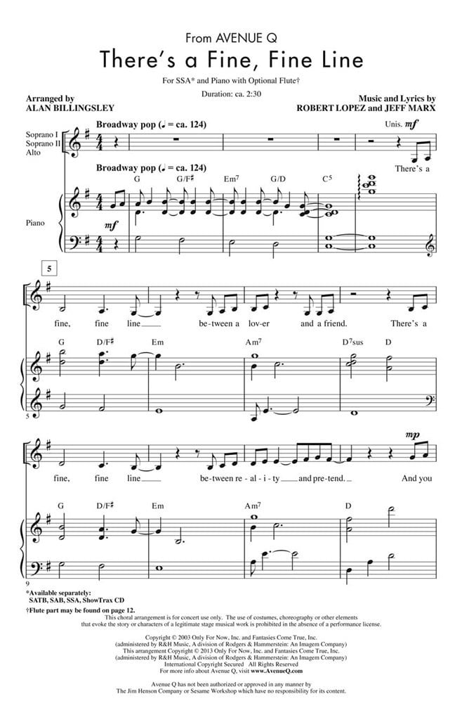 There's a Fine, Fine Line