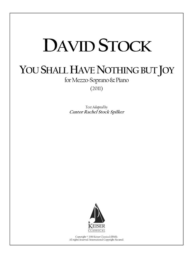 You Shall Have Nothing but Joy