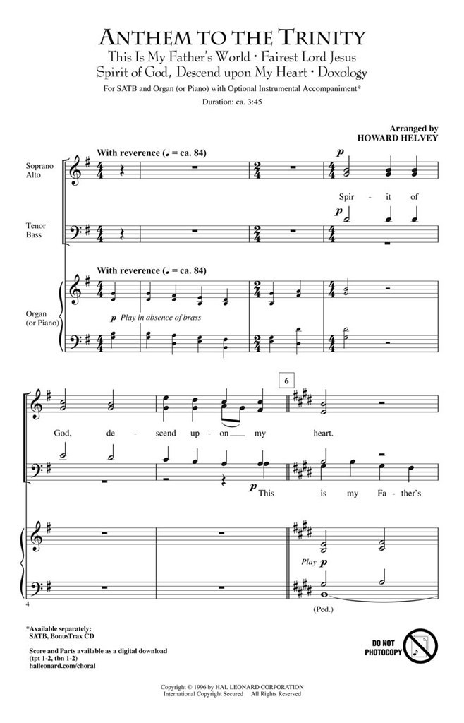 Anthem to the Trinity