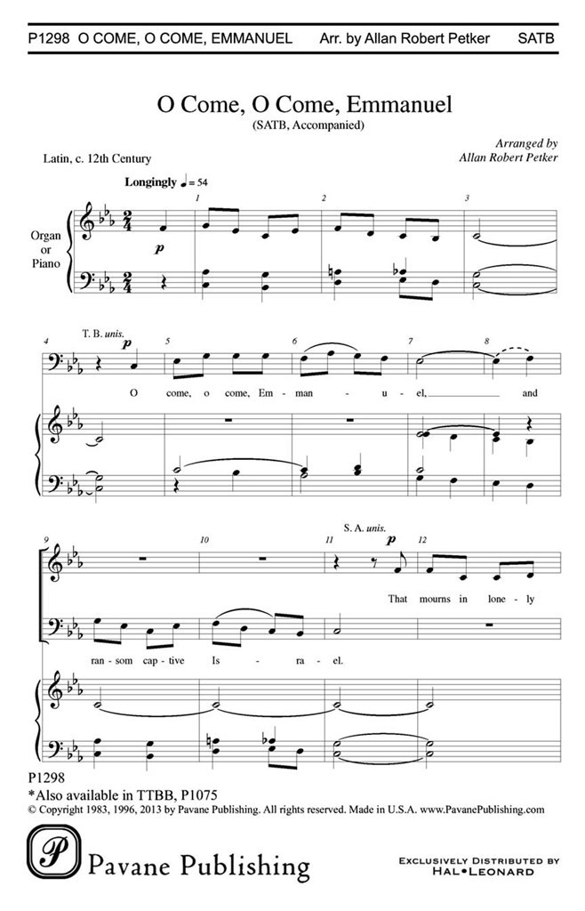 O Come, O Come Emmanuel
